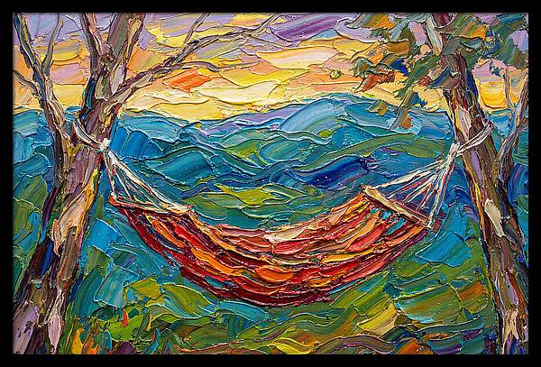 Hammock Serenity At Dusk