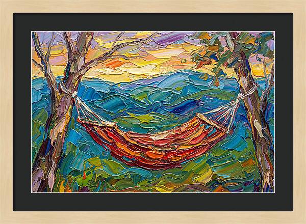 Hammock Serenity At Dusk