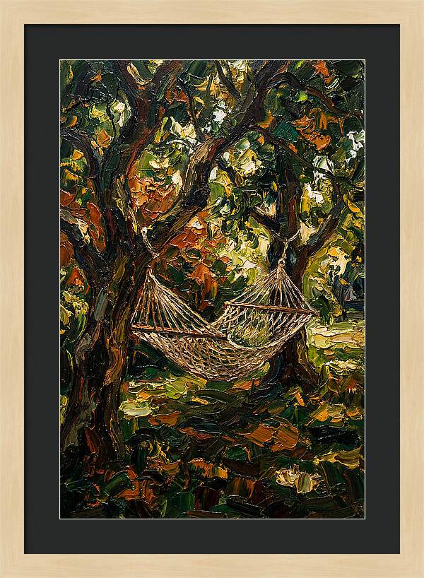 Hammock Under Shady Trees