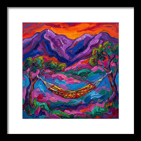 Hammock Under Vibrant Skies