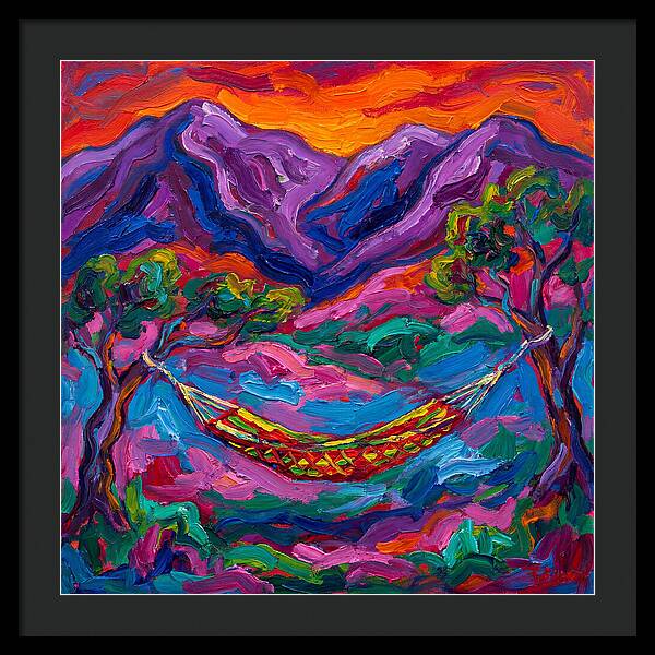Hammock Under Vibrant Skies