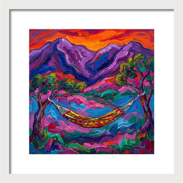 Hammock Under Vibrant Skies