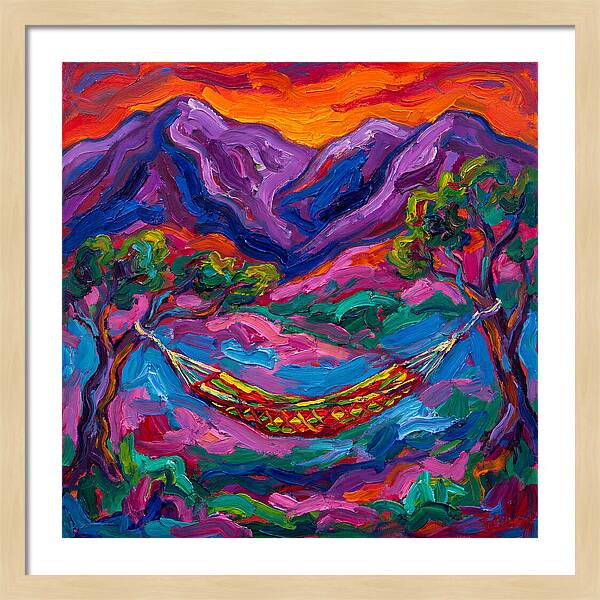 Hammock Under Vibrant Skies