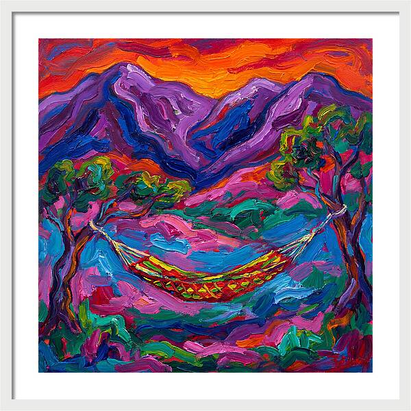 Hammock Under Vibrant Skies