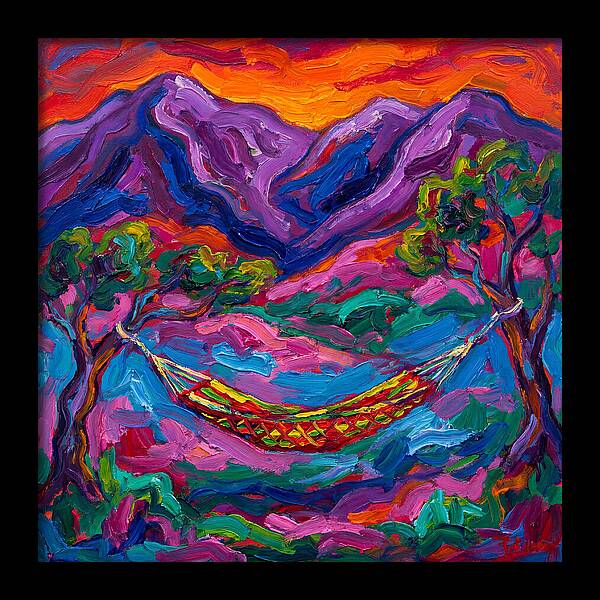 Hammock Under Vibrant Skies