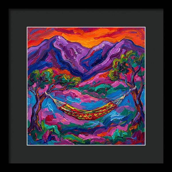 Hammock Under Vibrant Skies