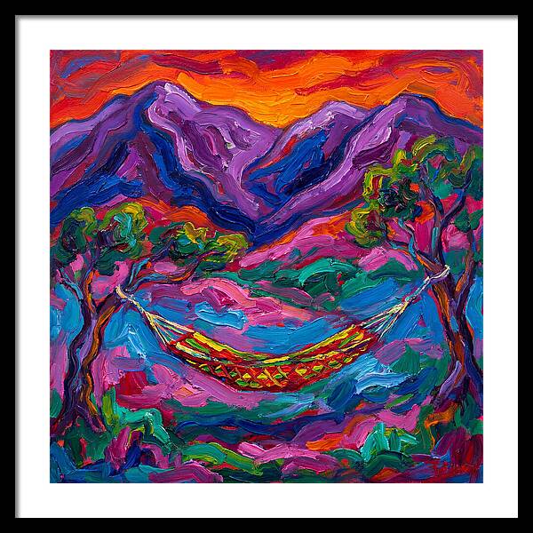 Hammock Under Vibrant Skies