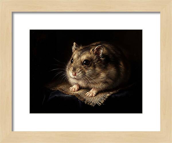 Hamster In Soft Light
