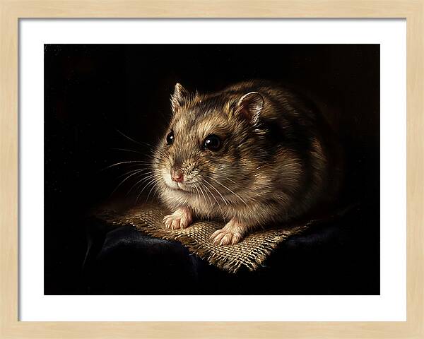 Hamster In Soft Light
