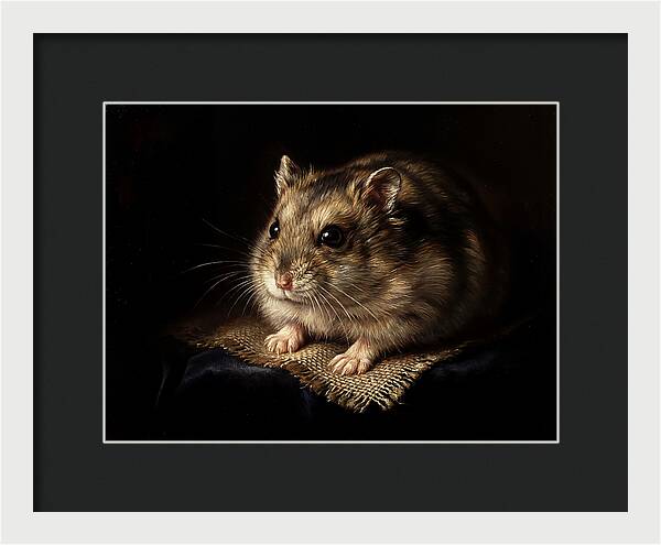 Hamster In Soft Light