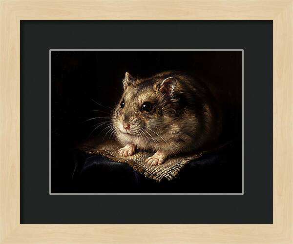Hamster In Soft Light
