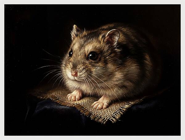 Hamster In Soft Light