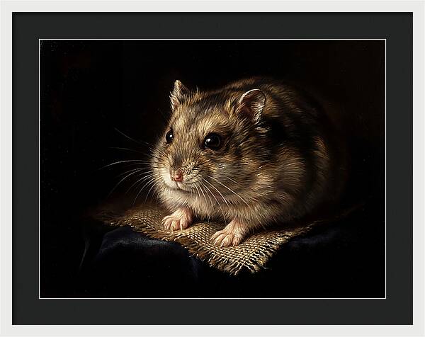 Hamster In Soft Light