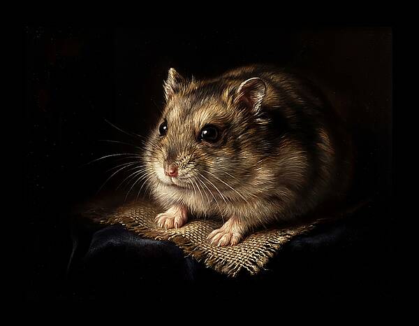 Hamster In Soft Light