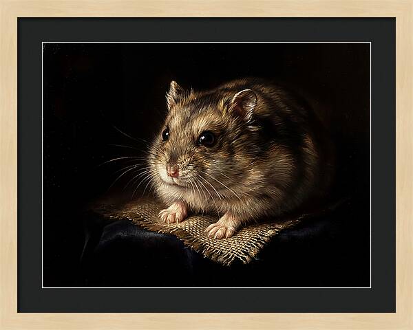 Hamster In Soft Light
