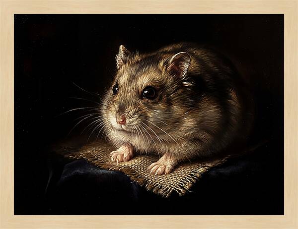 Hamster In Soft Light