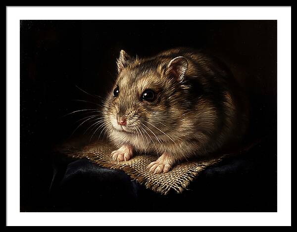 Hamster In Soft Light
