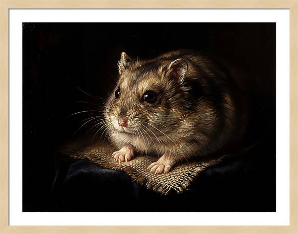 Hamster In Soft Light
