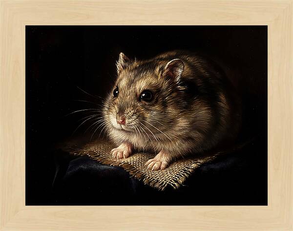 Hamster In Soft Light