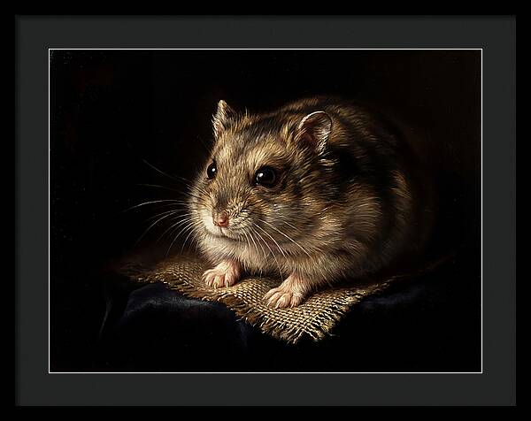 Hamster In Soft Light