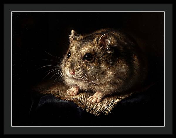 Hamster In Soft Light
