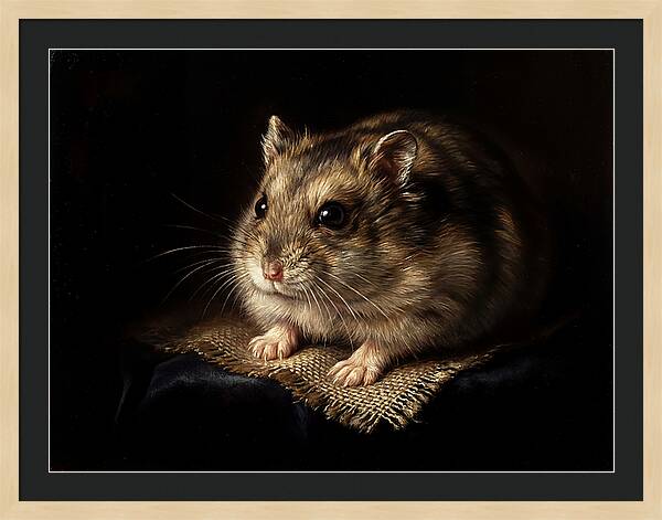 Hamster In Soft Light