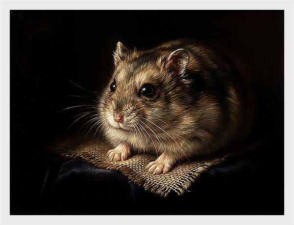 Hamster In Soft Light