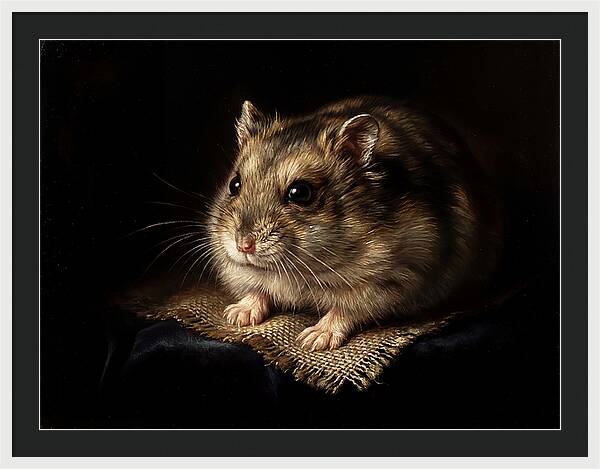 Hamster In Soft Light