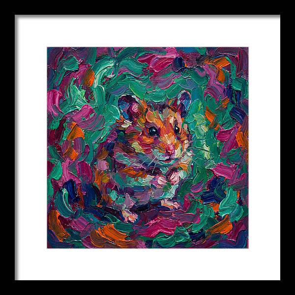 Hamster In Vibrant Colors