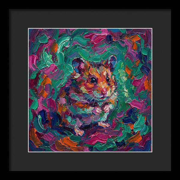 Hamster In Vibrant Colors