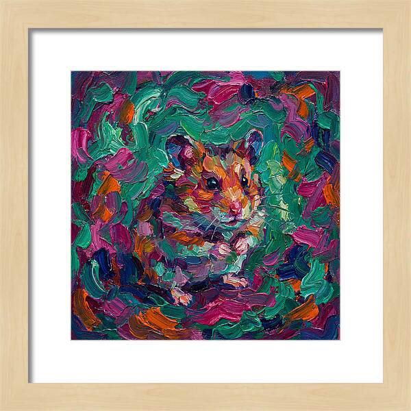 Hamster In Vibrant Colors