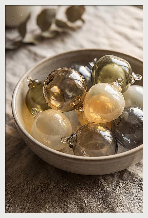 Hand Blown Glass Ornaments