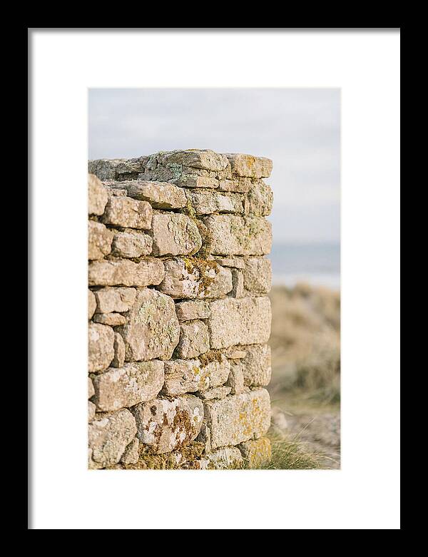 Hand Built Stone Wall Corner