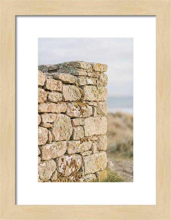Hand Built Stone Wall Corner
