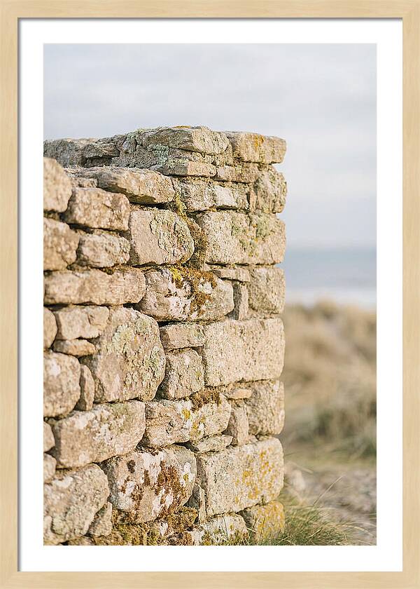 Hand Built Stone Wall Corner