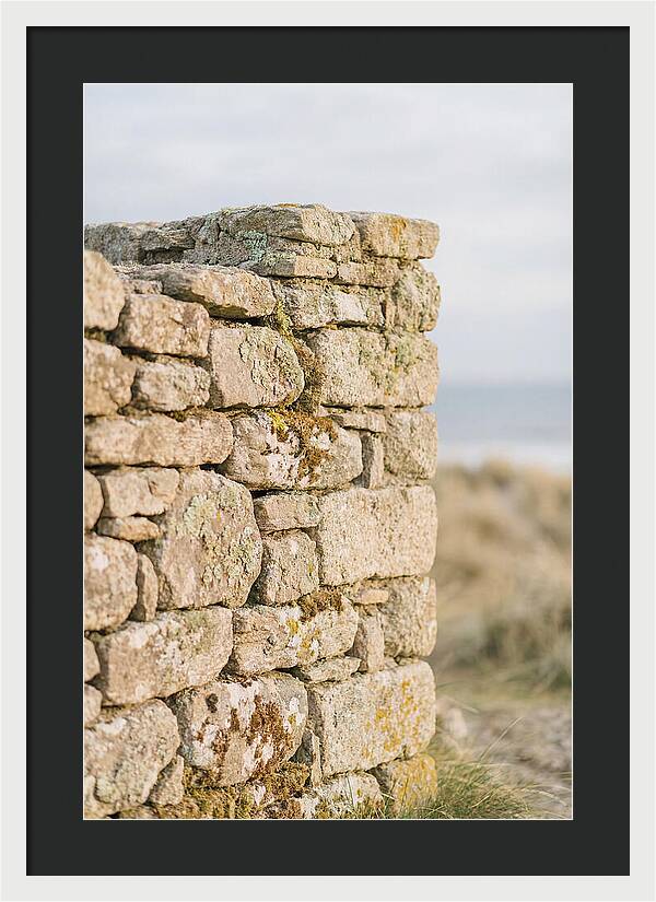 Hand Built Stone Wall Corner