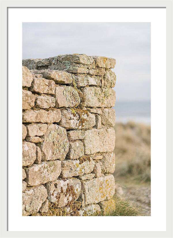 Hand Built Stone Wall Corner
