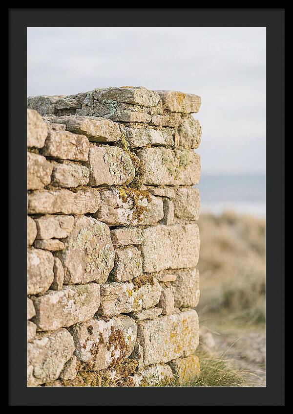 Hand Built Stone Wall Corner