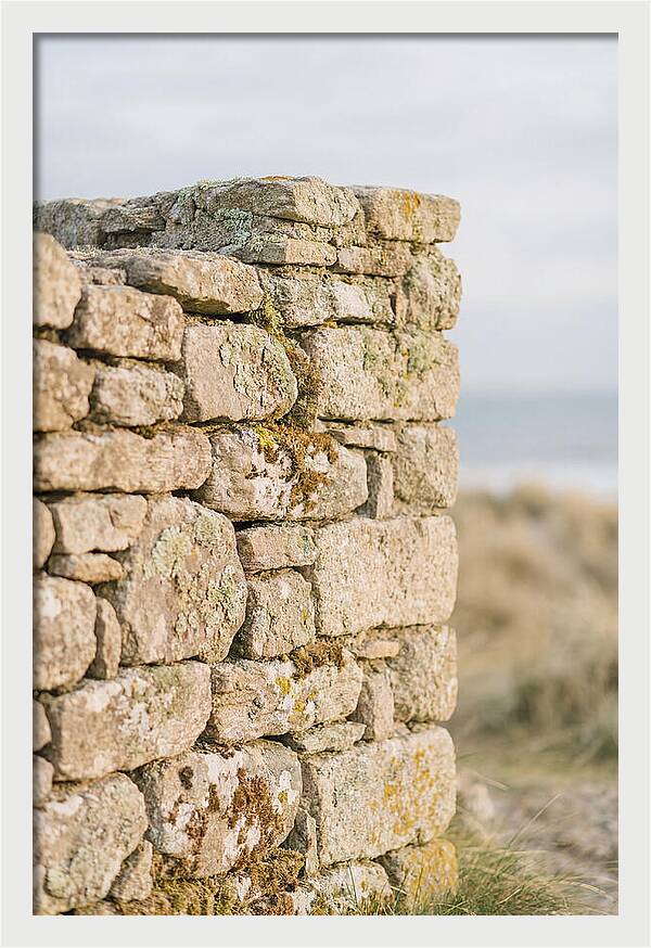 Hand Built Stone Wall Corner