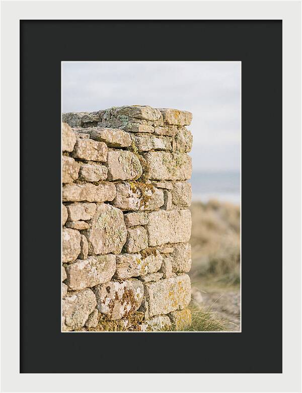 Hand Built Stone Wall Corner
