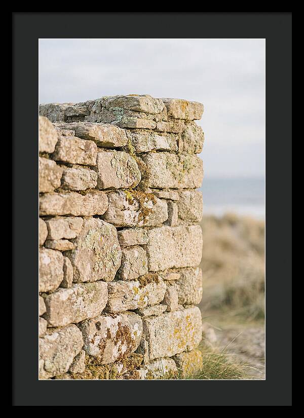 Hand Built Stone Wall Corner