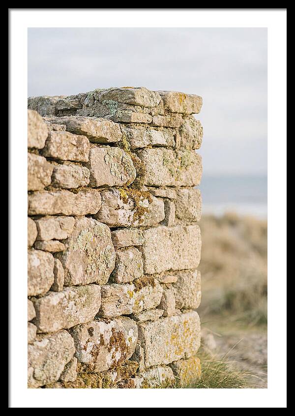 Hand Built Stone Wall Corner