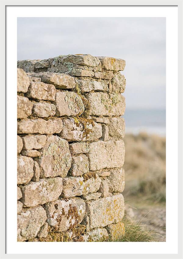 Hand Built Stone Wall Corner