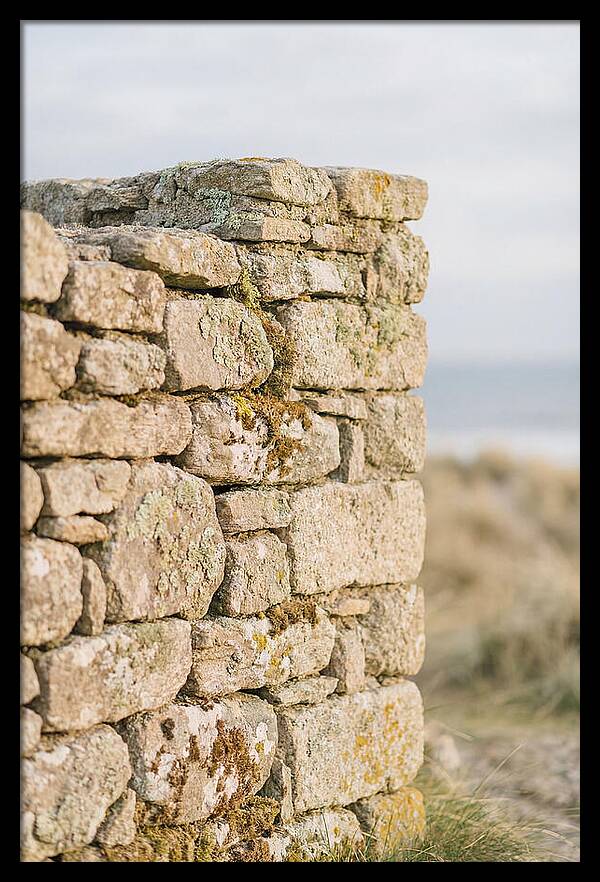 Hand Built Stone Wall Corner