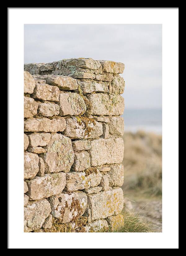 Hand Built Stone Wall Corner