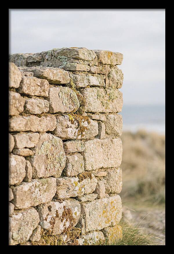 Hand Built Stone Wall Corner