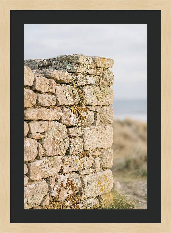 Hand Built Stone Wall Corner