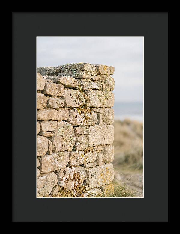 Hand Built Stone Wall Corner