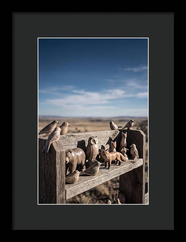 Hand Carved Wooden Animal Figures