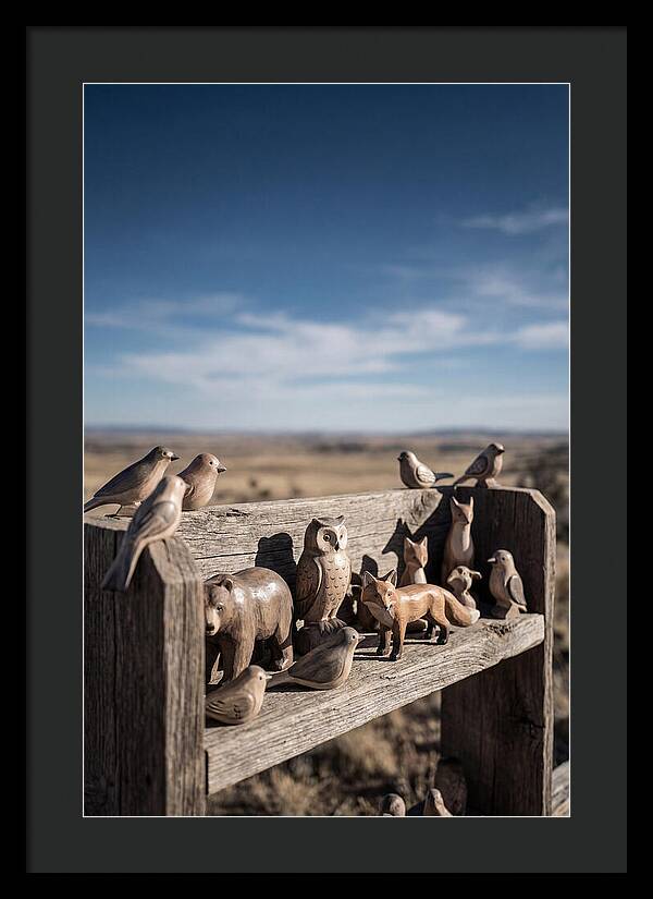 Hand Carved Wooden Animal Figures